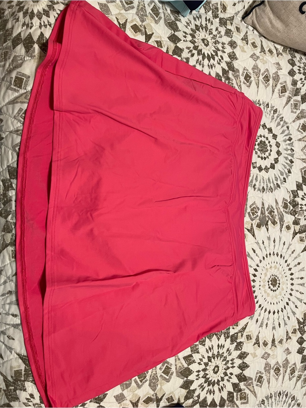 Lands' End Pink Swim Skort 16L NWOT